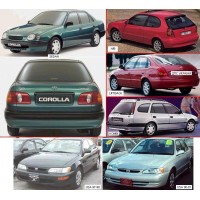 Corolla (E11) Sdn/Hb/Комби/Lb,  97-99